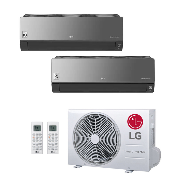 LG Artcool Mirror MultiSplit Duo 2x AC09BK R32 2x 2.5kW