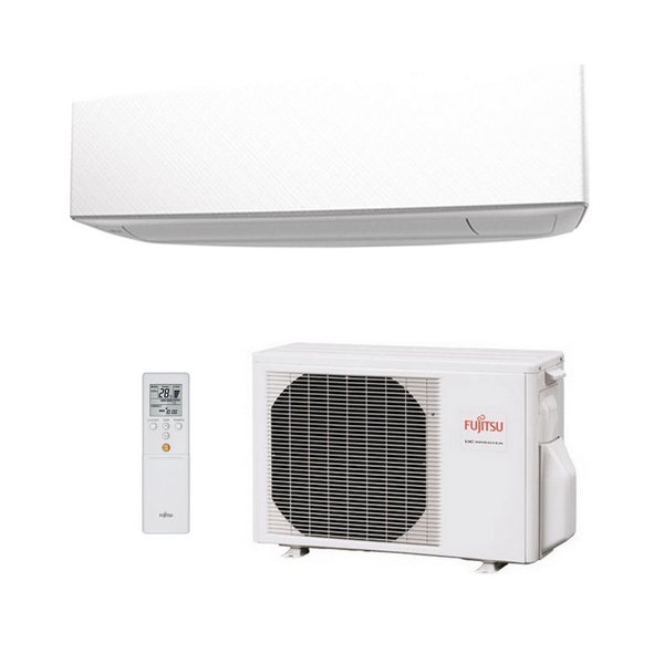 Fujitsu airconditioning design serie wandmeubel 2,0 kW BTU 7000 - witte parel