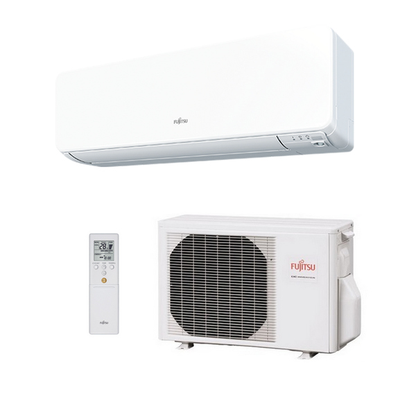 Fujitsu air conditioning design line wall unit 2.5 kW BTU 9000