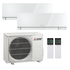 Mitsubishi MultiSplit Duo Appareils muraux Premium MSZ-EF18+ MSZ-EF35 + MXZ-2F42 | 1,8 kW + 3,5 kW - Blanc