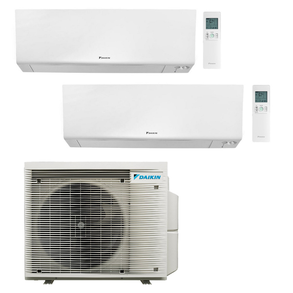 Daikin MultiSplit Duo wall-mounted appliances Perfera FTXM25R + FTXM35R + 2MXM68A | 2.5 kW + 3.5 kW - White