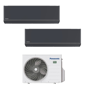 Panasonic Etherea MultiSplit Duo wall-mounted appliances...
