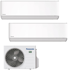 Panasonic Etherea MultiSplit Duo wall-mounted appliances...