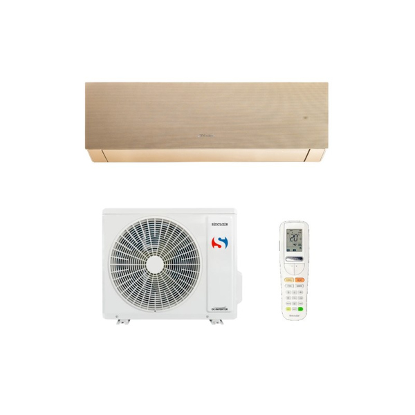 Sinclair air conditioning R32 wall unit Marvin SIH09BIMC 2.7kW champagne