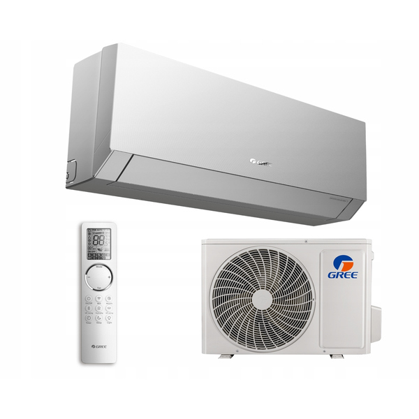 Gree climatisation R32 unit murale Clivia Silver CL12S 3,51 kW