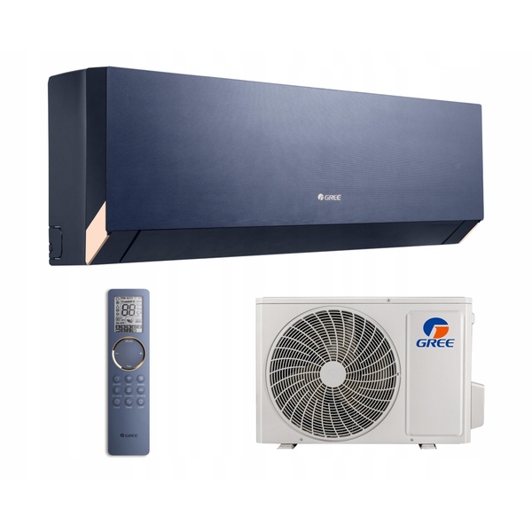 Gree air conditioning R32 wall unit Clivia Navy Blue CL12N 3.51 kW