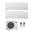 Mitsubishi MultiSplit Duo 2 x MSZ-HR25VF R32 2 x 2,5 kW