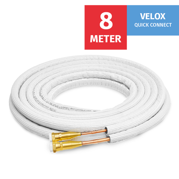 VELOX Quick Connect 1/4+3/8 - 8 metres