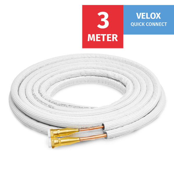 VELOX Quick Connect 1/4+3/8 - 3 mètres