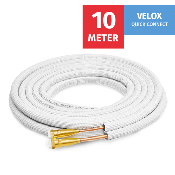 VELOX Quick Connect 1/4+1/2 - 10 mètres